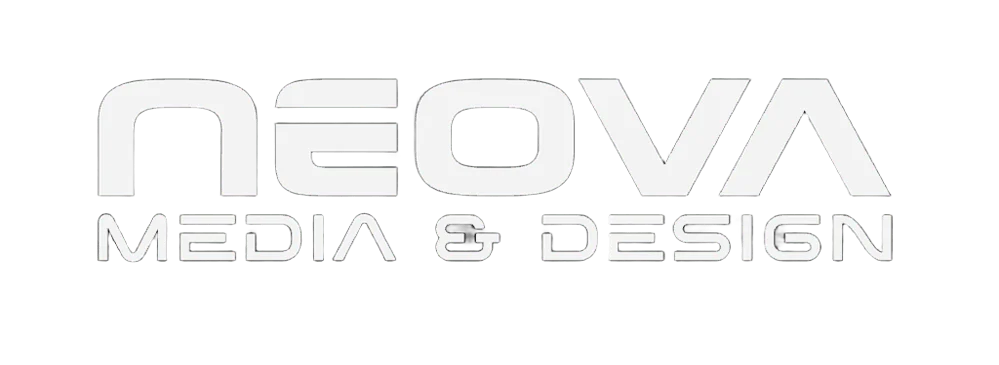 neovamedia white logo
